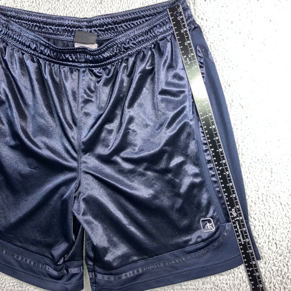 Vintage And 1 Basketball Shorts Men 2XL Dazzle‎ Silky Shiny Loose Baggy Y2K - Picture 4 of 12